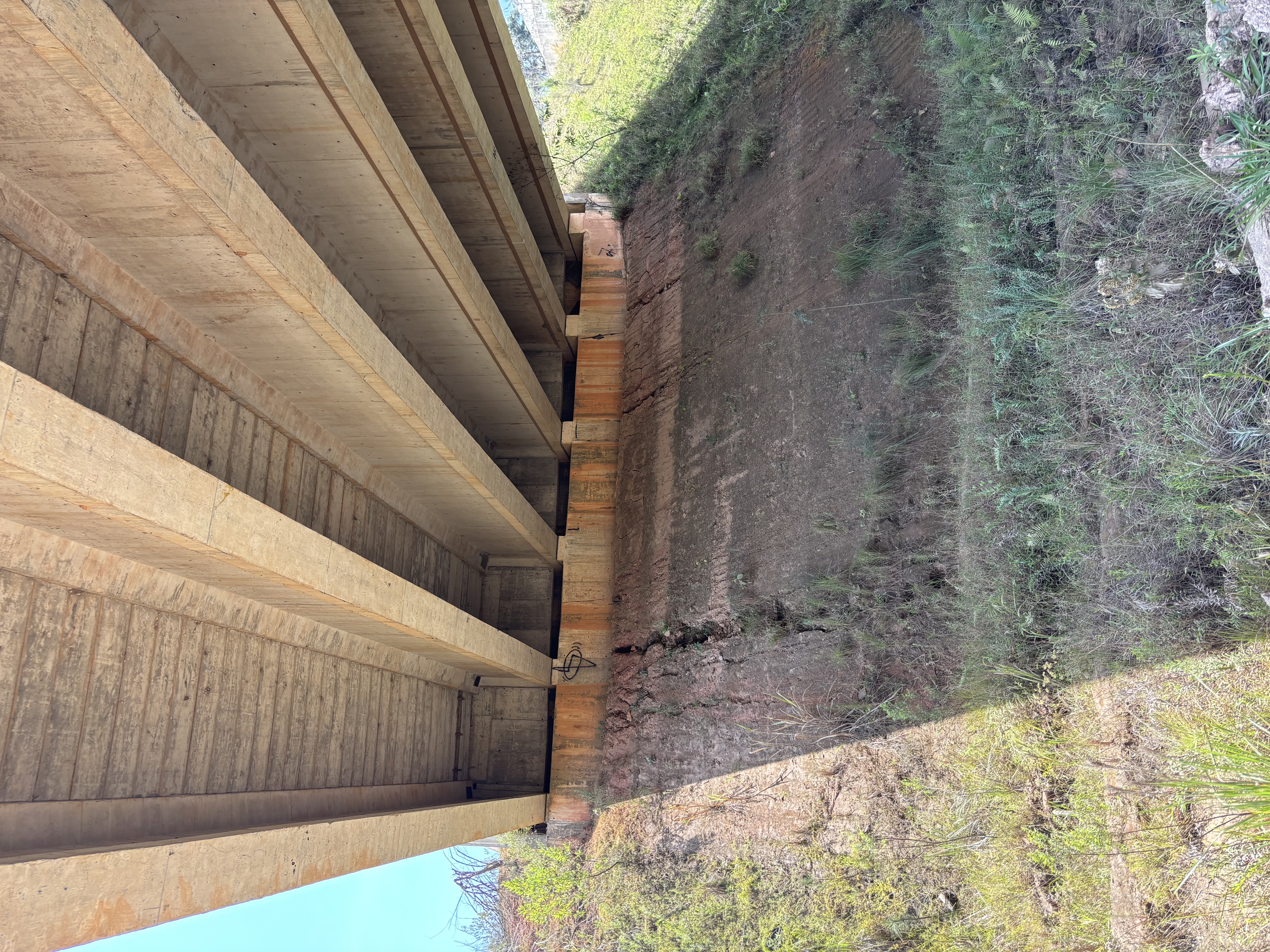 Underside inspection of a viaduct