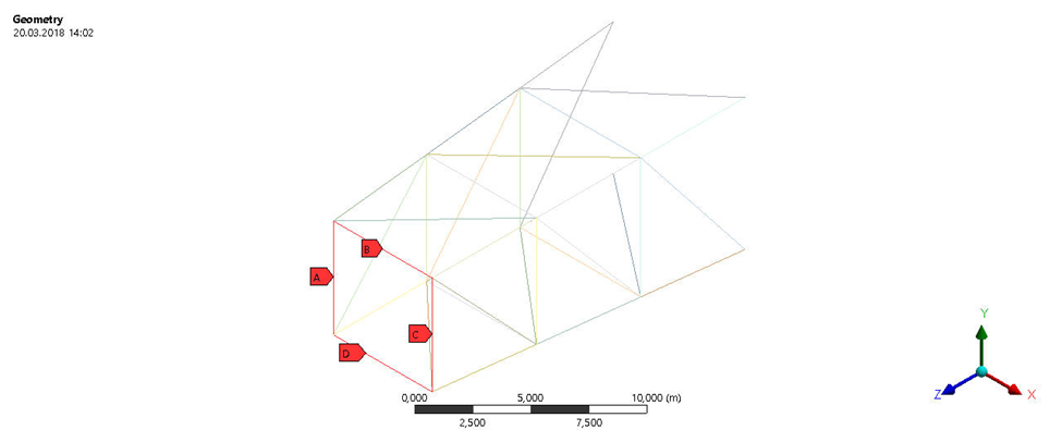 Geometric abstraction of the water tower